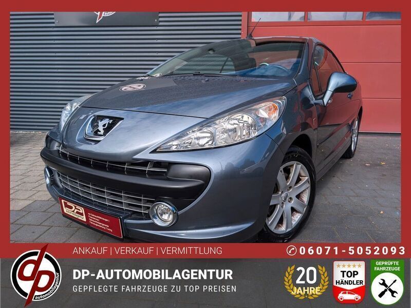 Grau Gebraucht 2009 Peugeot 207 CC Sport Cabrio | 4.990 € (Fairer Preis) - Bild 1/4
