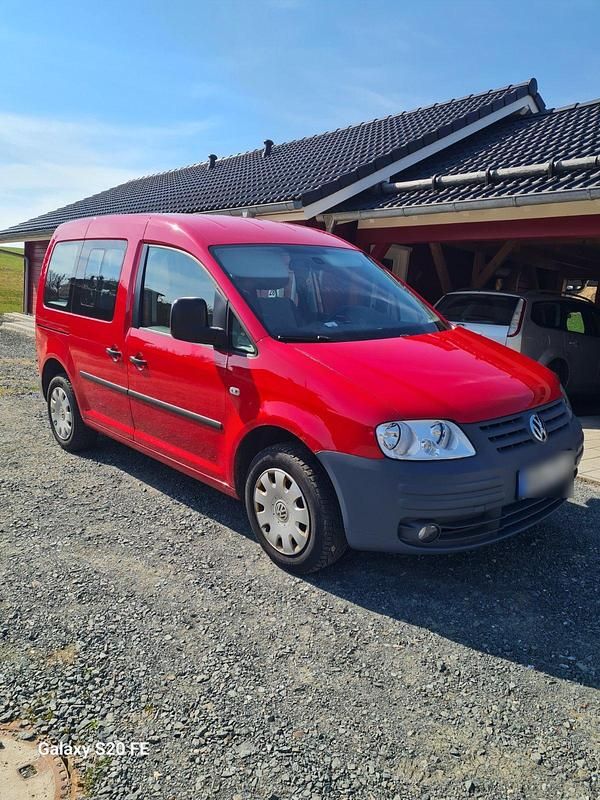 Gebraucht VW Caddy Life 80 PS (58 kW) 2009 Rot Van / Kleinbus