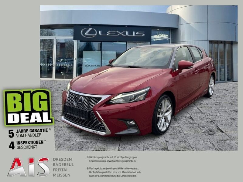 Florentinerrot/dach basaltgrau Gebraucht 2019 Lexus CT200h Limousine | 18.750 € (Fairer Preis) - Bild 1/3