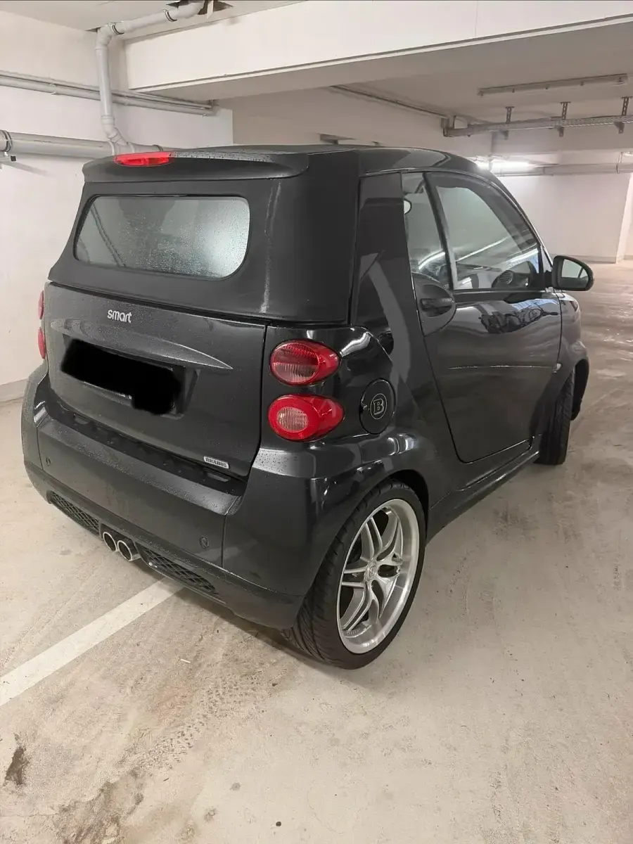 Gebraucht Smart ForTwo Cabrio Brabus 102 PS (75 kW) 2012 Schwarz Cabrio
