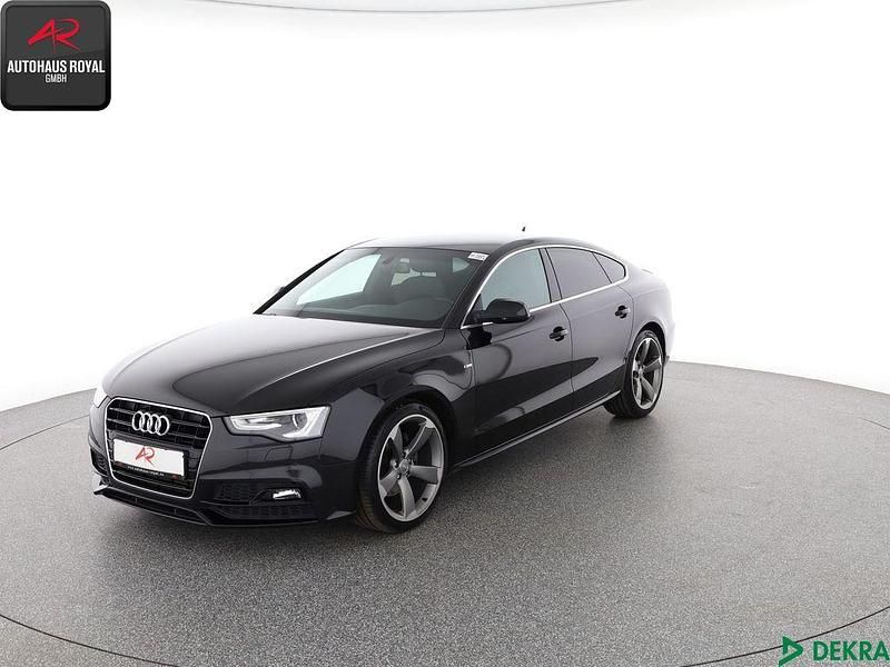Schwarz Gebraucht 2017 Audi A5 Sportback S-Line Limousine | 24.880 € (Etwas zu teuer) - Bild 1/4