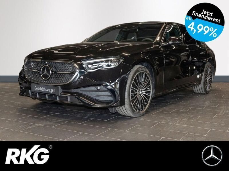 Schwarz Gebraucht 2024 Mercedes E300 AMG Limousine | 63.890 € (Etwas zu teuer) - Bild 1/4
