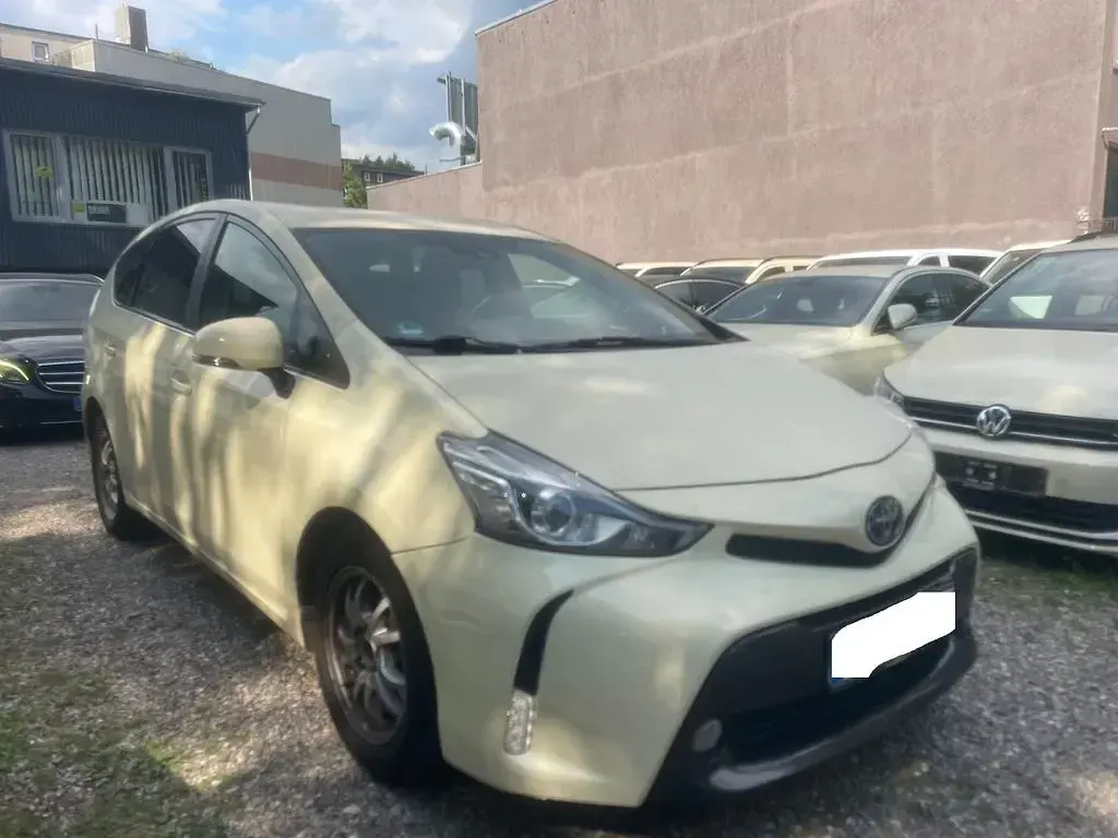Gebraucht Toyota Prius+ 99 PS (72 kW) 2019 Weiß Van / Kleinbus