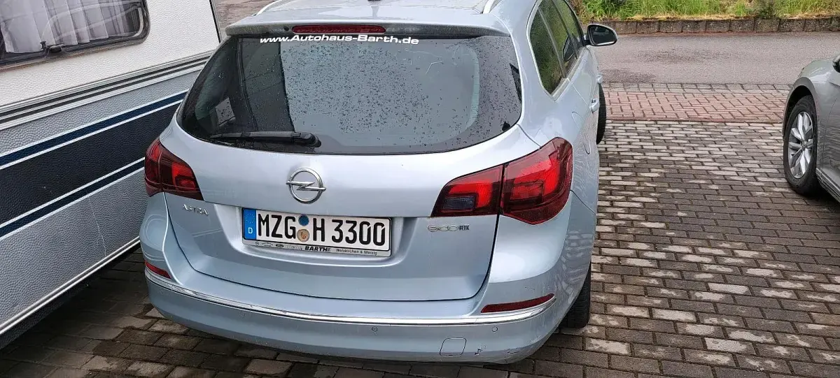 Używany Opel Astra 2014 Srebrny Kombi