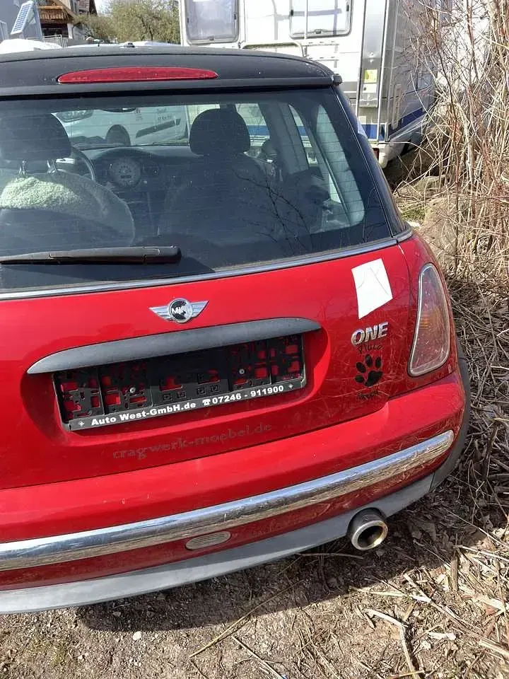 Gebraucht Mini ONE 90 PS (66 kW) 2002 Rot Kleinwagen