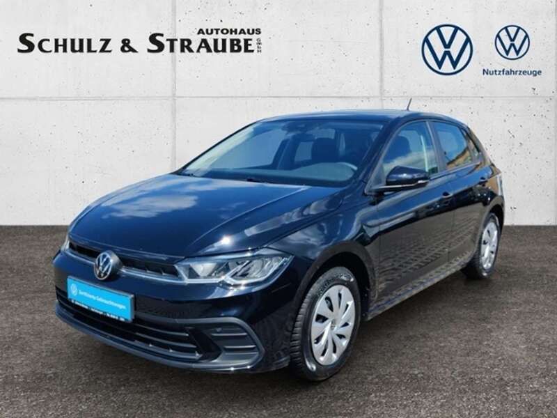 Deep black perleffekt (metallic) Gebraucht 2022 VW Polo Basis Kleinwagen | 14.890 € (Guter Preis) - Bild 1/4