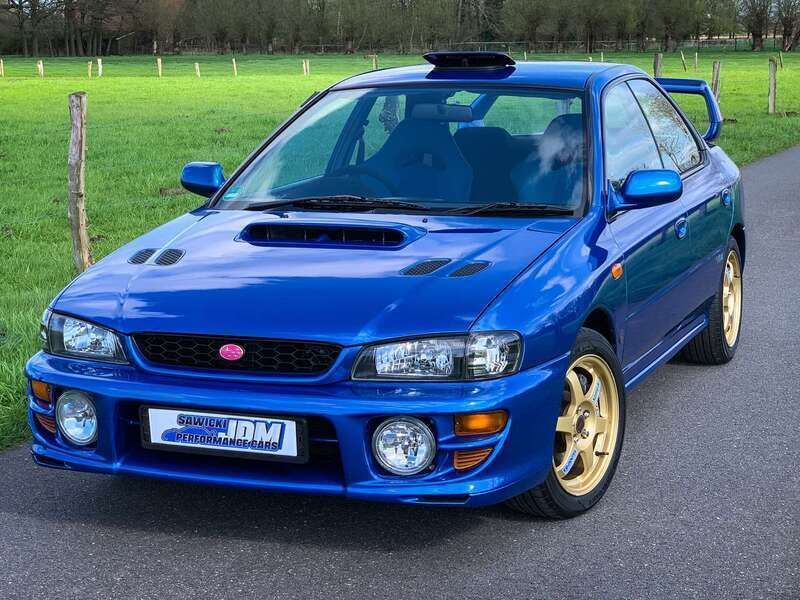Blau Gebraucht 2000 Subaru Impreza Limousine | 33.900 € (Fairer Preis) - Bild 1/4