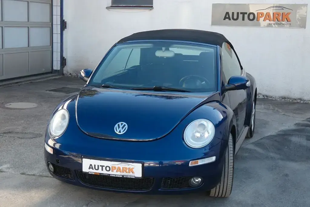 Gebraucht VW New Beetle Cabriolet United 75 PS (55 kW) 2009 Blau Cabrio