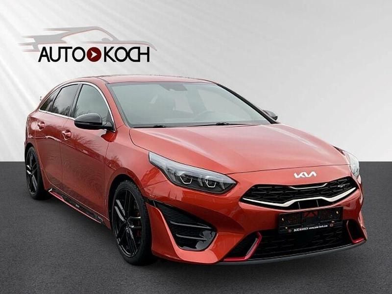 Gebraucht Kia ProCeed GT GT 204 PS (150 kW) 2021 Orange Kleinwagen