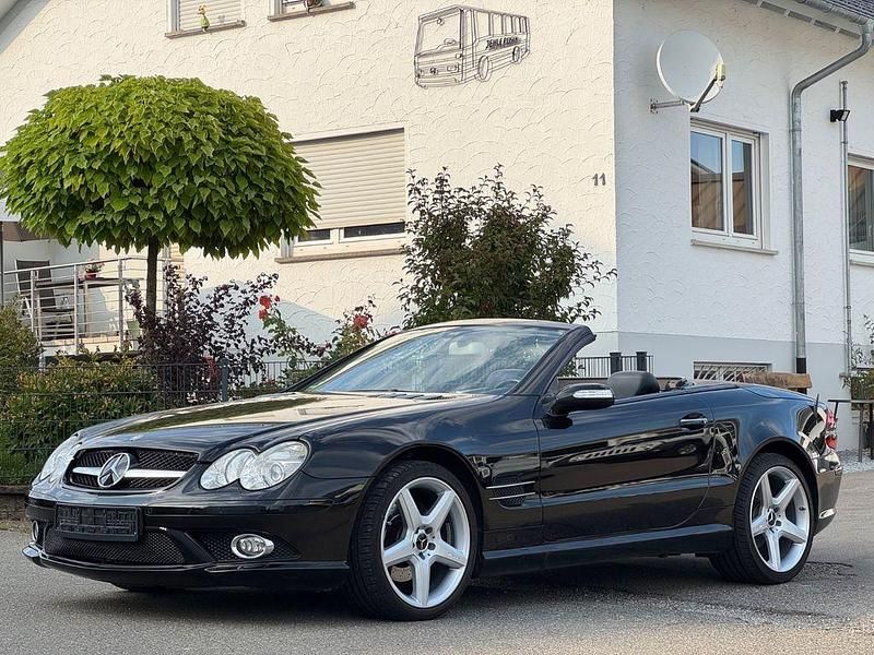Schwarz Gebraucht 2007 Mercedes SL350 AMG Cabrio | 13.990 € (Fairer Preis) - Bild 1/4