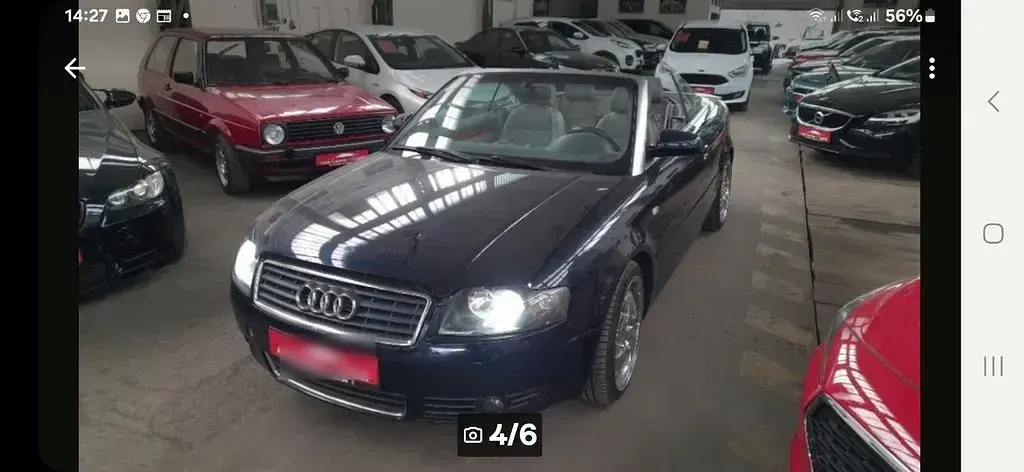 Gebraucht Audi A4 Cabriolet 220 PS (161 kW) 2003 Schwarz Cabrio