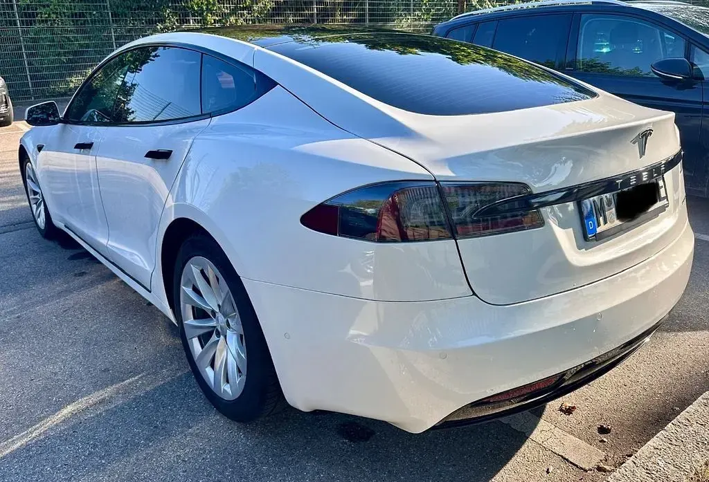 Gebraucht Tesla Model S 397 kW (541 PS) 2020 Weiß Kleinwagen