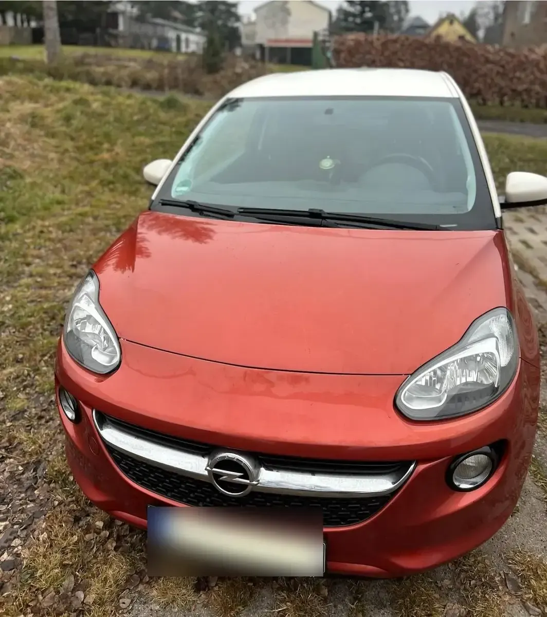 Gebraucht Opel Adam 87 PS (63 kW) 2015 Rot Kleinwagen
