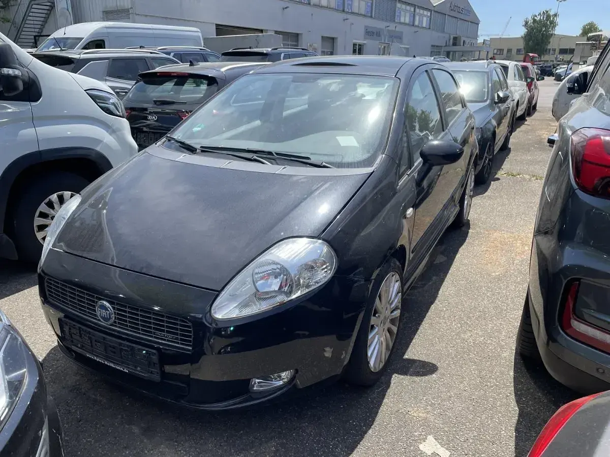 Gebraucht Fiat Punto 120 PS (88 kW) 2006 Schwarz Kleinwagen