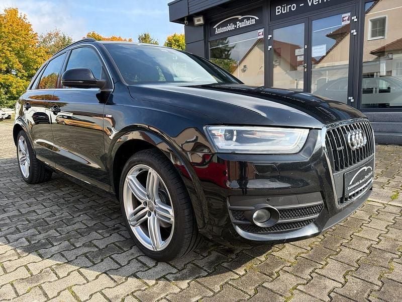 Schwarz Gebraucht 2013 Audi Q3 S-Line SUV | 12.290 € (Guter Preis) - Bild 1/4