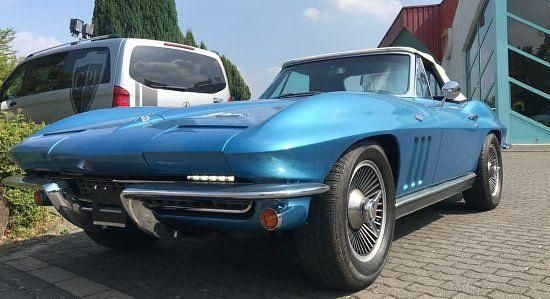 Gebraucht Corvette Stingray 352 PS (258 kW) 1966 Blau Cabrio