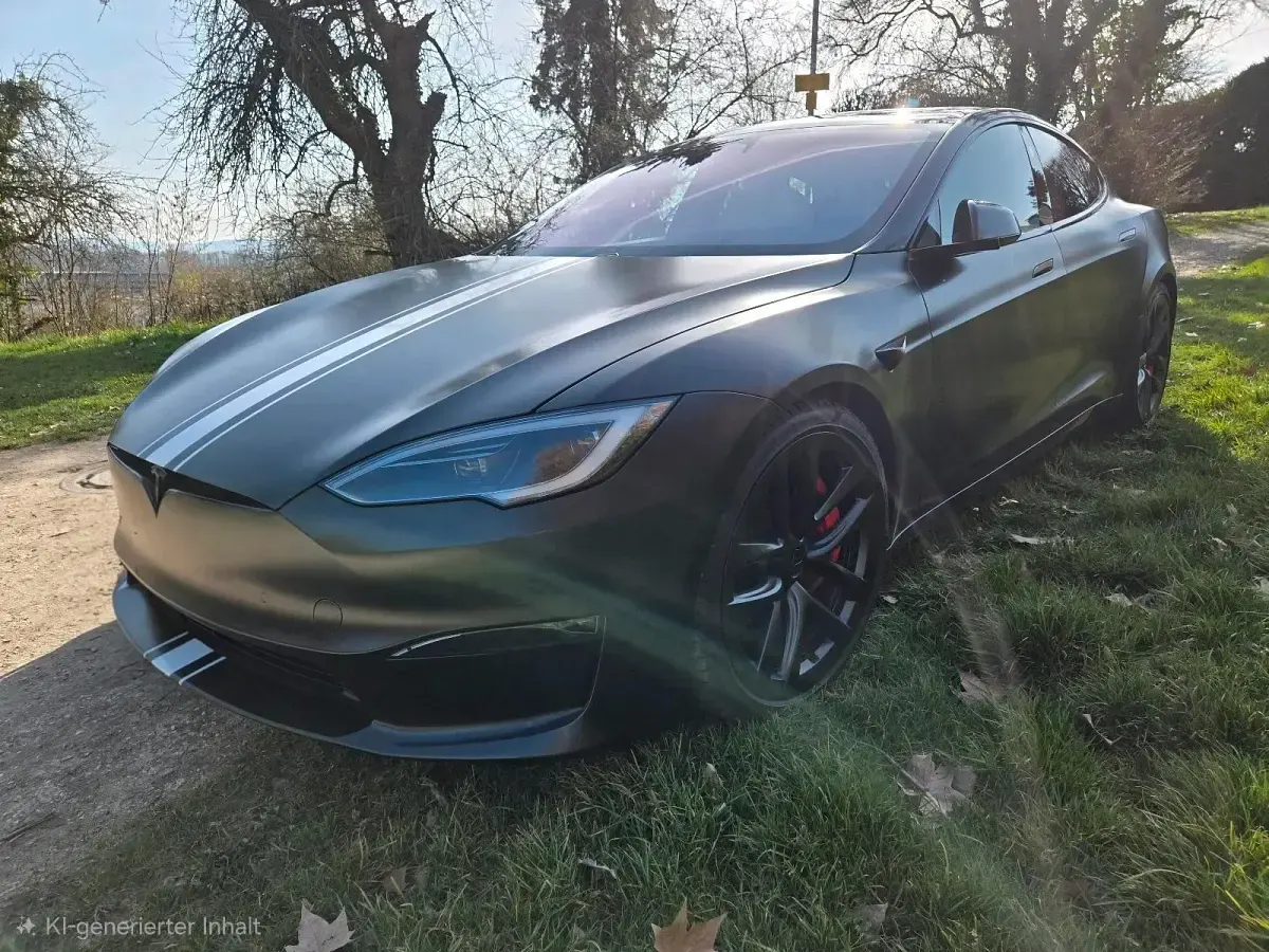 Gebraucht Tesla Model S Plaid 750 kW (1020 PS) 2022 Grau Kleinwagen