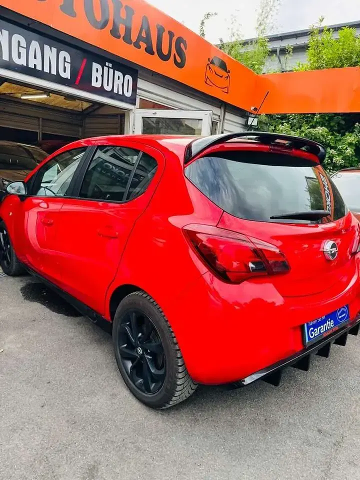 Gebraucht Opel Corsa drive 69 PS (50 kW) 2018 Rot Kleinwagen