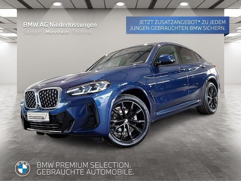 Blau Gebraucht 2024 BMW X4 Efficient Dynamics SUV | 54.560 € (Guter Preis) - Bild 1/3