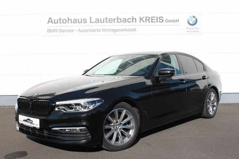 Schwarz Gebraucht 2019 BMW 520 Limousine | 27.500 € (Guter Preis) - Bild 1/4