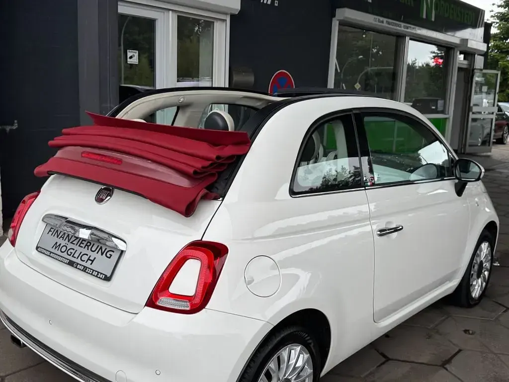 Gebraucht Fiat 500 Lounge 69 PS (50 kW) 2016 Weiß Cabrio