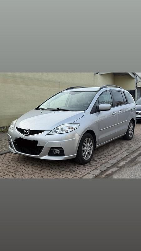 Gebraucht Mazda 5 116 PS (85 kW) 2009 Silber Van / Kleinbus