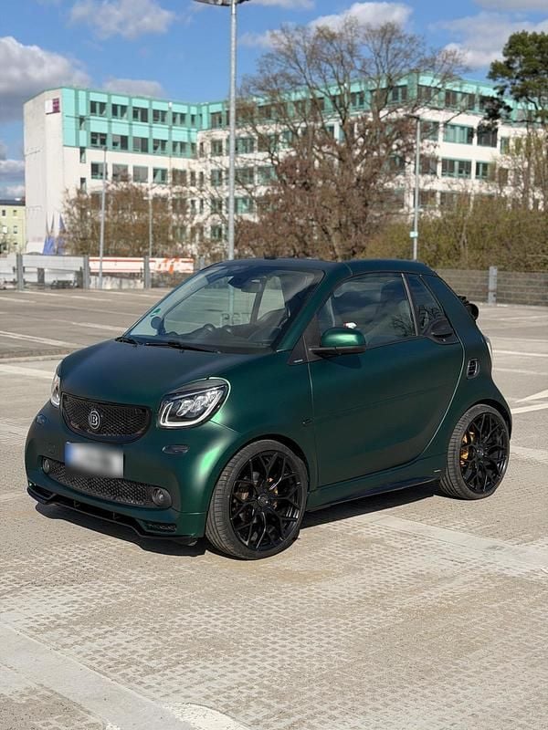 Gebraucht Smart ForTwo Cabrio Brabus 110 PS (80 kW) 2016 Grün Cabrio