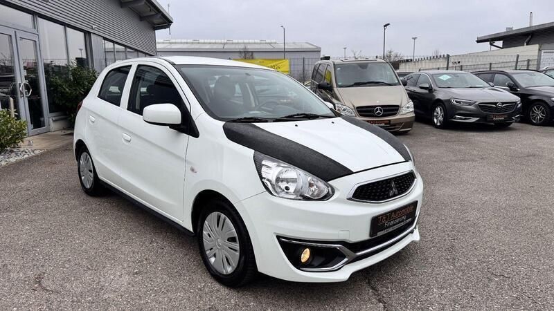 Weiß Gebraucht 2018 Mitsubishi Space Star Edition Limousine | 6.490 € (Fairer Preis) - Bild 1/4