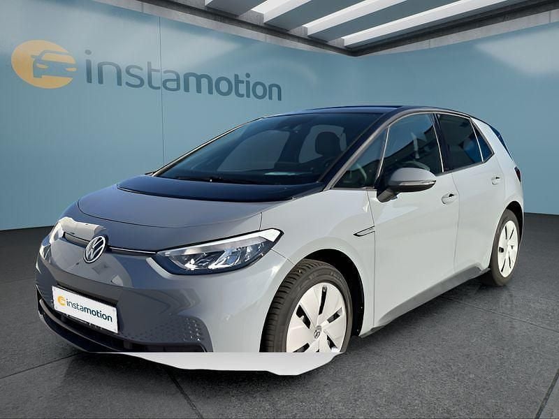 Grau Gebraucht 2023 VW ID.3 Pro Kleinwagen | 25.549 € (Guter Preis) - Bild 1/4