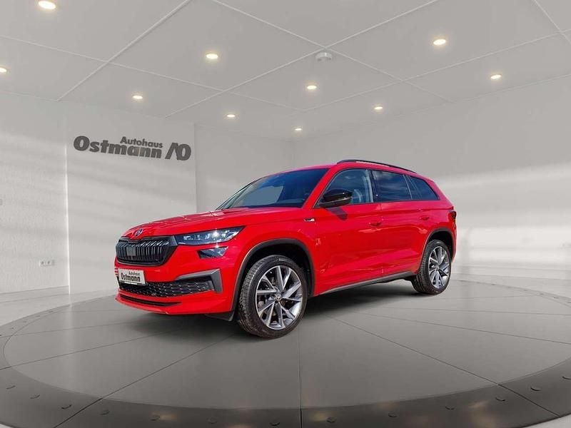 Rot Gebraucht 2022 Skoda Kodiaq SportLine SUV | 39.660 € (Fairer Preis) - Bild 1/4