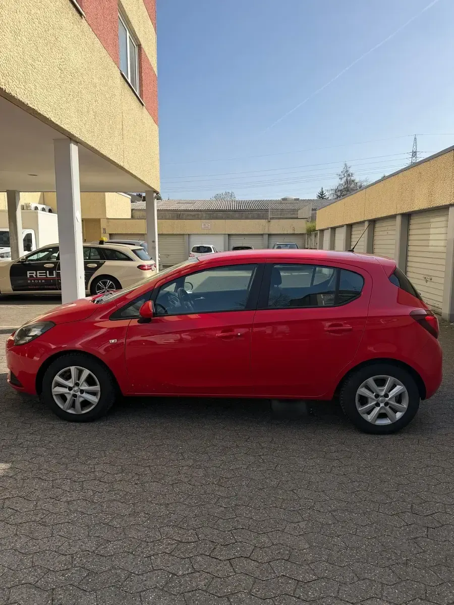 Usata Opel Corsa 90 CV (66 kW) 2017 Rosso Utilitaria