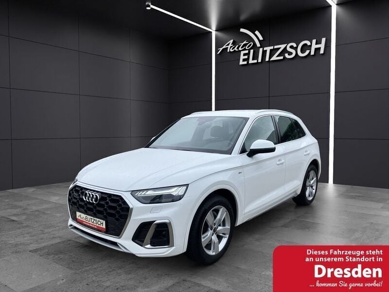 Weiß Gebraucht 2022 Audi Q5 S-Line SUV | 40.450 € (Superpreis) - Bild 1/4