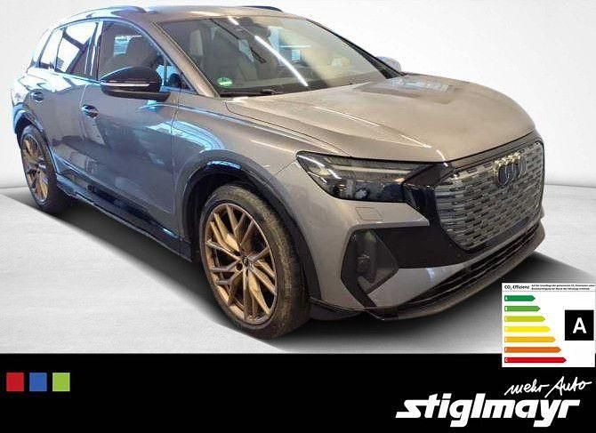Grau Gebraucht 2021 Audi Q4 e-tron Edition .1 SUV | 25.740 € (Guter Preis) - Bild 1/4