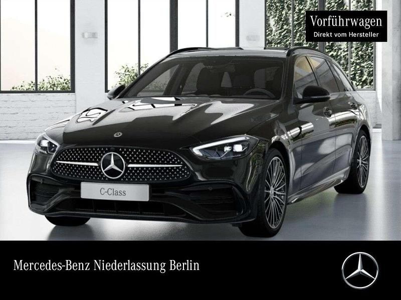 Schwarz Gebraucht 2024 Mercedes C200 AMG Kombi | 42.890 € (Fairer Preis) - Bild 1/4