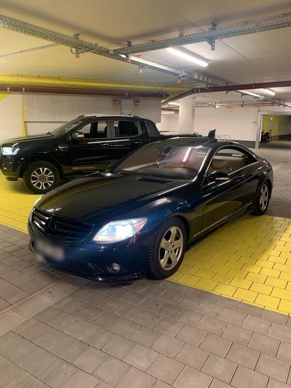 Schwarz Gebraucht 2008 Mercedes CL500 AMG Coupé | 10.399 € (Superpreis) - Bild 1/4