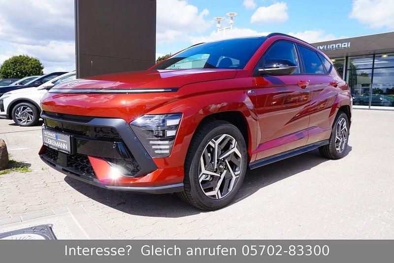Rot Neu 2025 Hyundai Kona N Line SUV | 37.590 € (Teuer) - Bild 1/4