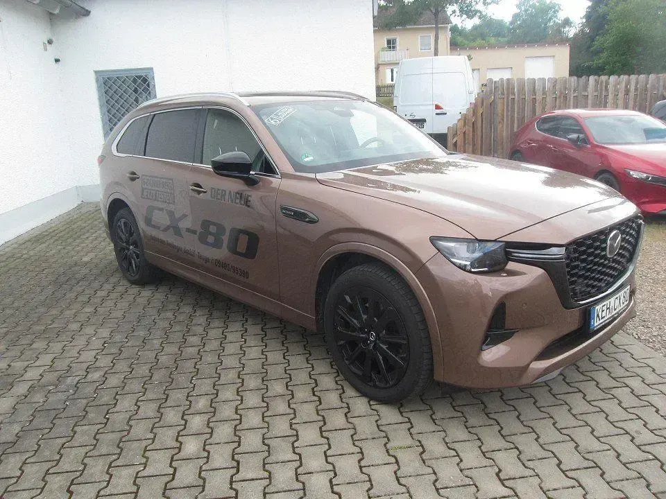 Gebraucht Mazda CX-80 Homura-Line 254 PS (186 kW) 2025 Braun SUV