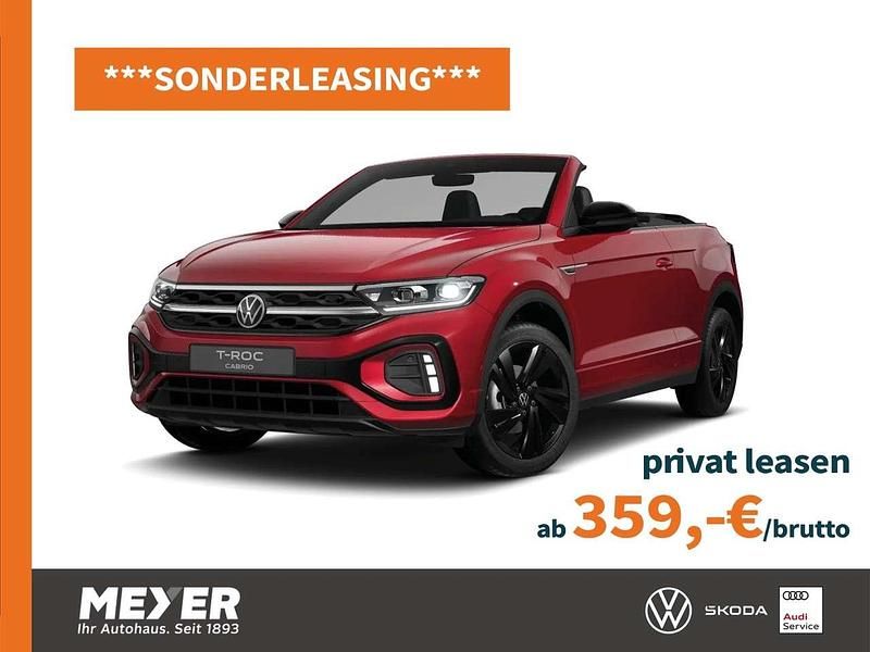 Silber Neu 2025 VW T-Roc Cabriolet R-line Cabrio | 43.990 € (Fairer Preis) - Bild 1/3