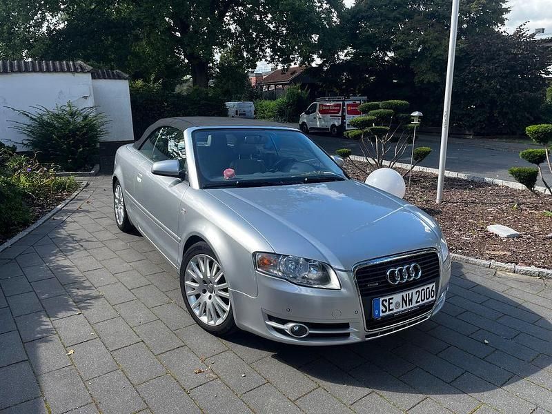 Silber Gebraucht 2008 Audi A4 Cabriolet Cabrio | 4.300 € (Superpreis) - Bild 1/4