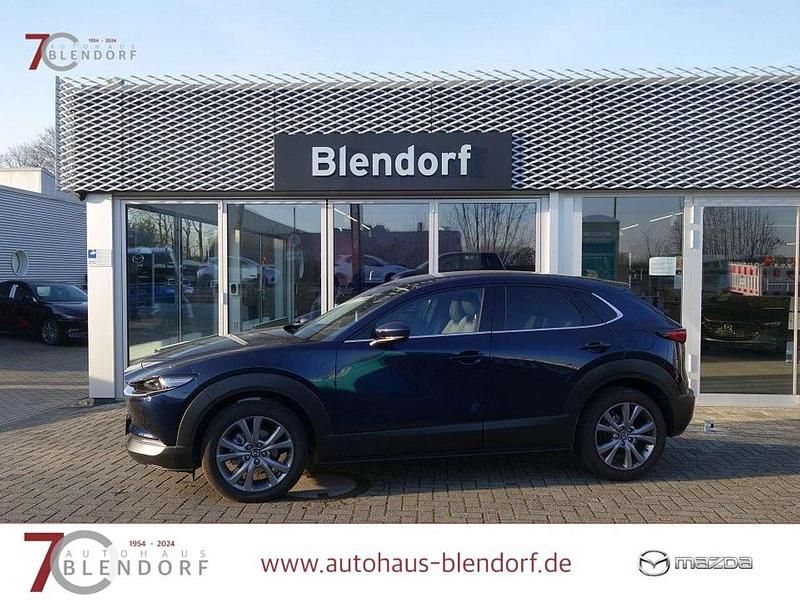 Gebraucht Mazda CX-30 Active 150 PS (110 kW) 2023 Deep crystal blue SUV
