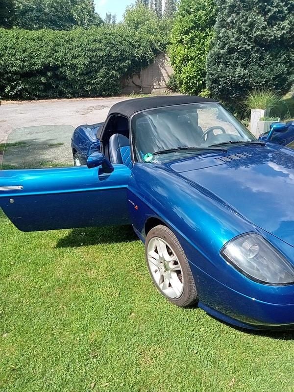 Gebraucht Fiat Barchetta 131 PS (96 kW) 2001 Blau Cabrio