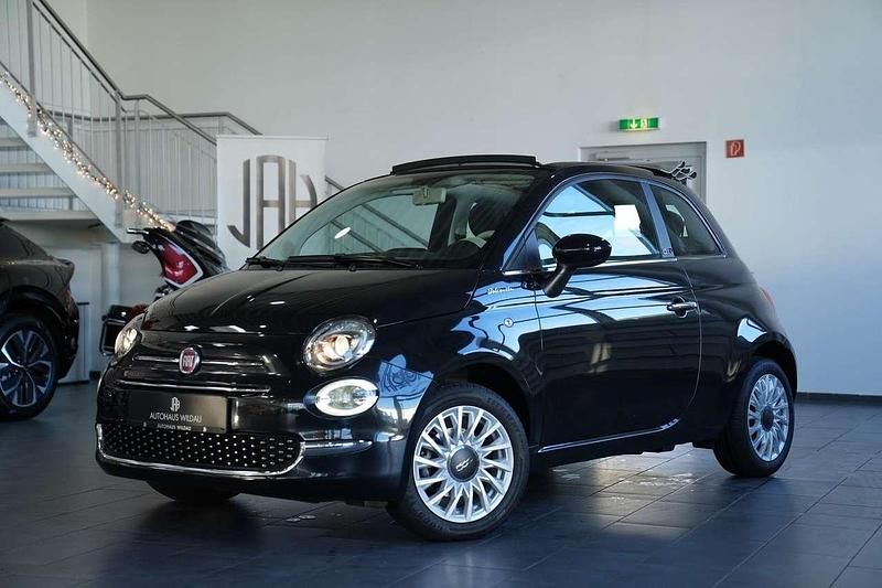Colore esterno (vesuvio schwar Gebraucht 2021 Fiat 500C Dolcevita Cabrio | 12.490 € (Fairer Preis) - Bild 1/4