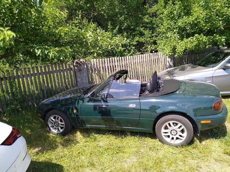 Second-hand Mazda MX5 90 CP (66 kW) 1995 Verde Cabrio