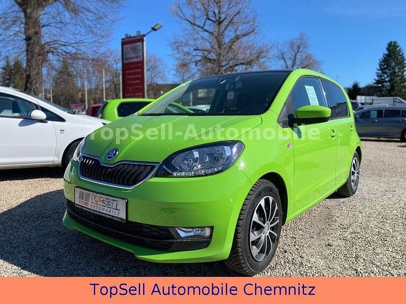 Gebraucht Skoda Citigo Style 75 PS (55 kW) 2017 Grün Kleinwagen