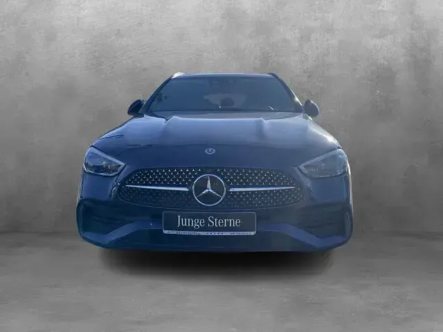Gebraucht Mercedes C220 AMG 200 PS (147 kW) 2024 Lack sodalithblau Kombi