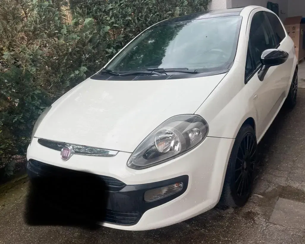 Gebraucht Fiat Punto Evo 65 PS (47 kW) 2009 Weiß Kleinwagen