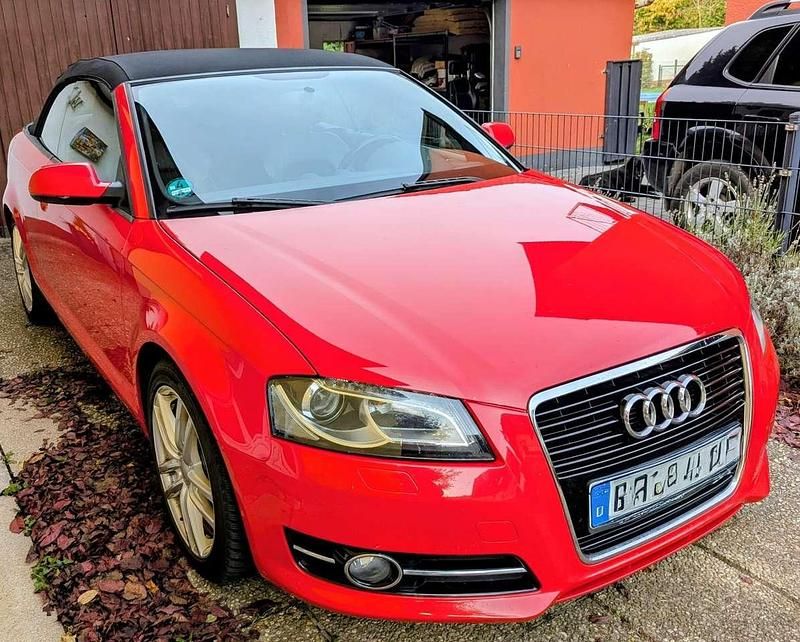 Gebraucht Audi A3 Cabriolet Ambition 160 PS (117 kW) 2011 Rot Cabrio