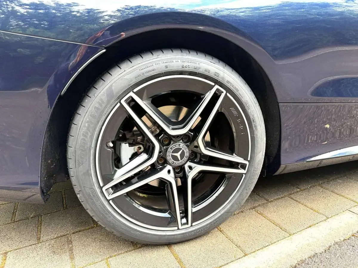 Gebraucht Mercedes C200 AMG line 184 PS (135 kW) 2021 Blau Coupé
