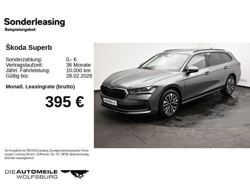 Gebraucht Skoda Superb Selection 150 PS (110 kW) 2025 Graphitegrau metallic Kombi