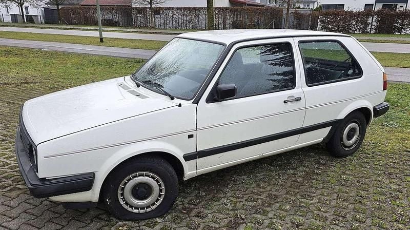 Weiß Gebraucht 1988 VW Golf II Limousine | 1.500 € - Bild 1/4